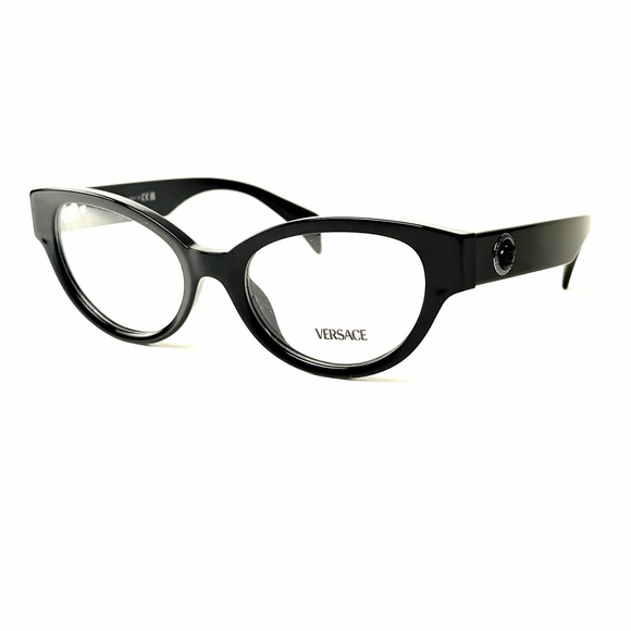Versace Mod. 3361 U GB1 Black Eyeglasses New Authentic 3361 main image 8